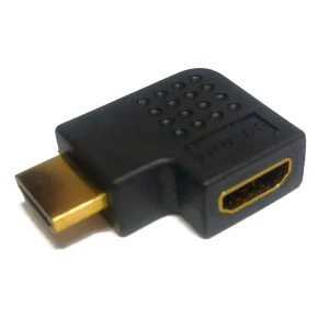 CC-896 Codo HDMI EN L Lateral 90° Macho - Hembra - TechMan.
