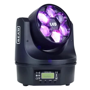 PL156 Cabeza Móvil LED Mini Bee Eyes - 6X15W (RGBW 4 en 1) - 120W - ProDj.