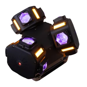 PL310 HEAD Cabeza Móvil 3 Ruedas -12X10W RGBW 4 en 1 - Laser 30mW - Strober 12X5W - 200W - ProDj.