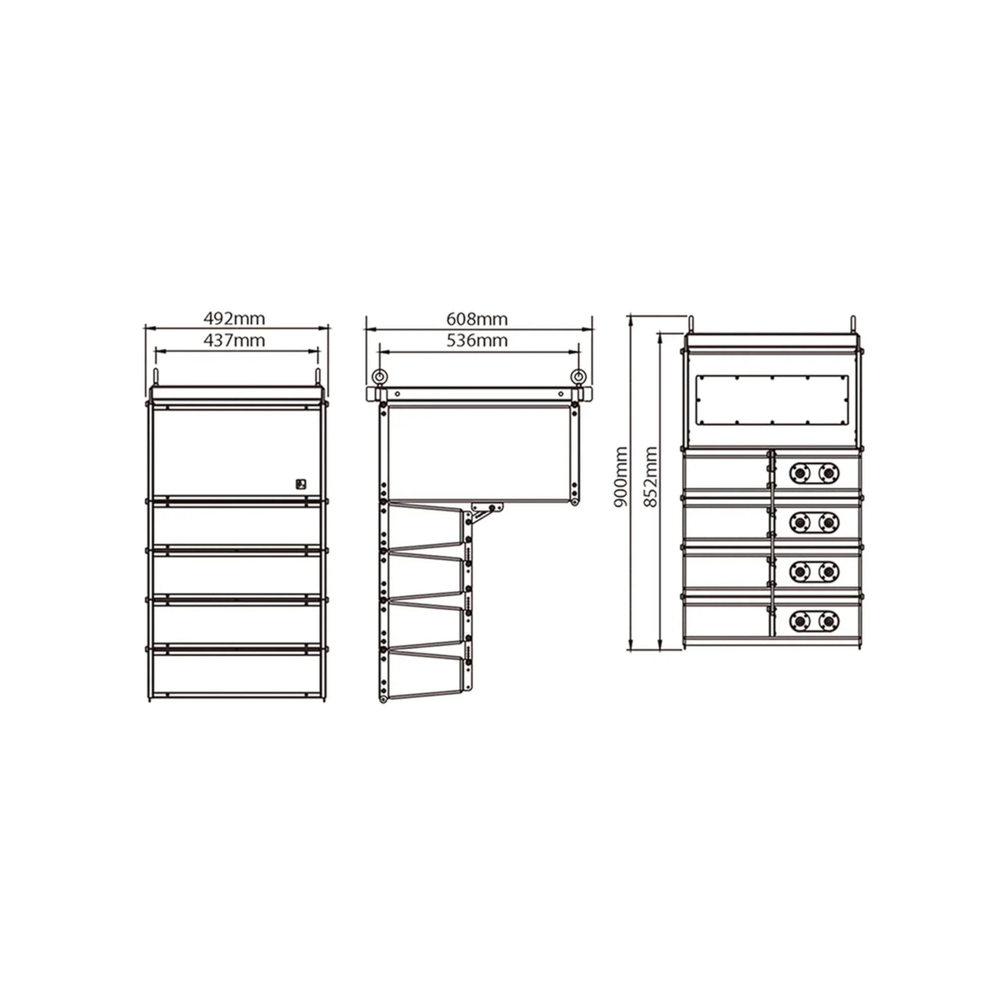 R4/R8 (ALA) Sistema ARRAY Compacto 600W RMS por Ala - Clase H - Beta Three B3. - Imagen 3