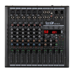 AD-6UX Mixer Análogo con Bluetooth ProDj