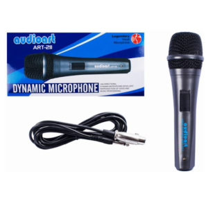 ART-211 Microfono Alambrico Dinamico Vocal con Cable de 3 Mts Audioart