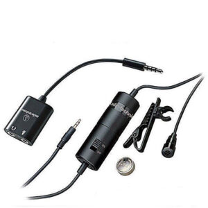 ATR3350xiS Micrófono Lavalier de condensador Omnidireccional Audiotechica