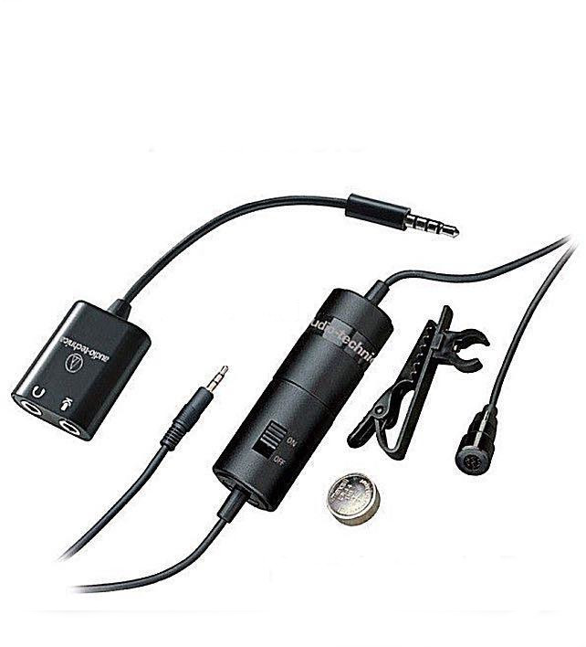 ATR3350xiS Micrófono Lavalier de condensador Omnidireccional Audiotechica