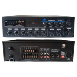 ASPX120-4ZV Amplificador Sonido Ambiental de 4 Zonas con Reproductor Bluetooth y USB American Sound