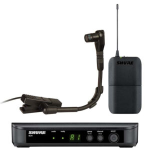 BLX14/B98 Micrófono Inalámbrico para Instrumentos con Micrófono WB98H/C (BETA98H/C) - Shure.