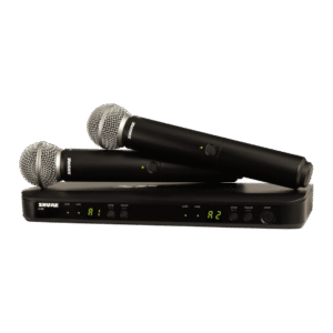 BLX288/SM58 Micrófono Inalámbrico doble Mano Shure