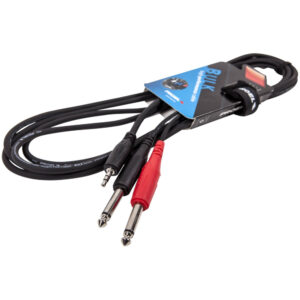 BULK505LU3 Cable Plug 3.5mm a 2 Plug Mono 1/4" 3 Mts Proel.