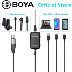 BY-BCA 70 Adaptador de Audio para Microfonos BOYA