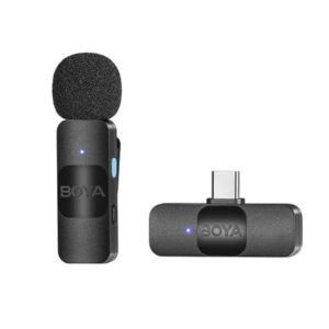 BY-V10 Micrófono Inalámbrico de Solapa para Celulares Conector USB-C BOYA.