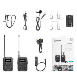 BY-WM6S Microfono Inalambrico Multifuncional BOYA