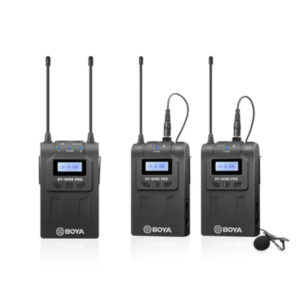BY-WM8-PROK2 Micrófono Inalámbrico de Solapa Doble Para Cámaras, Videocámaras BOYA.