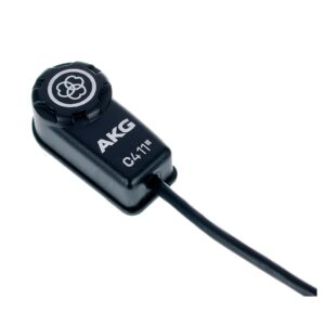 C411PP Micrófono de Vibración de Contacto para Instrumentos de Cuerda AKG.