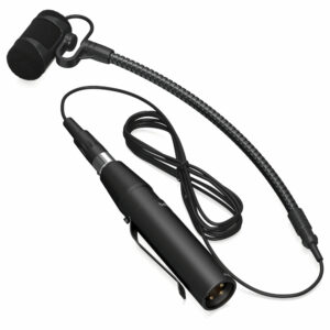 CB 100 Micrófono Cuello de Ganso Condensador Patrón Polar Cardioide para Aplicaciones de Instrumentos Behringer.