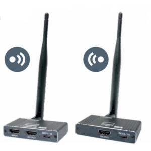 CC-879200 Extender HDMI Inalámbrico 200M 5.8G; 1080p 60Hz con Loop Techman.