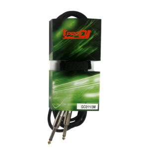 GC011/3M Cable para Instrumento 1/4-1/4 de 3mts ProDj.