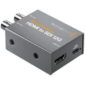 CONVCMIC/HS12G/WPSU Micro Convertidor HDMI A SDI 12G PSU BlackMagic