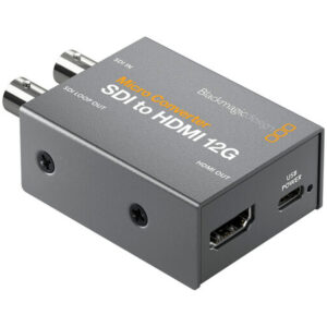 CONVCMIC/SH12G/WPSU Micro Convertidor SDI A HDMI 12G PSU BlackMagic