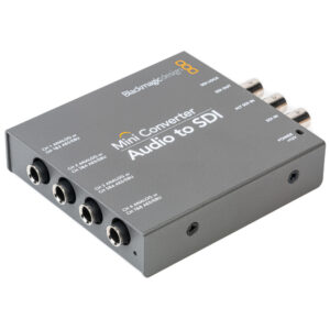 CONVMCAUDS2 Conversor Mini Converter AUDIO TO SDI 2 BlackMagic