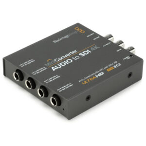 CONVMCAUDS4K Mini Convertidor AUDIO A SDI 4K BlackMagic
