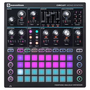 CIRCUIT MONO STATION Sintetizador de Bajo con Secuenciador Novation