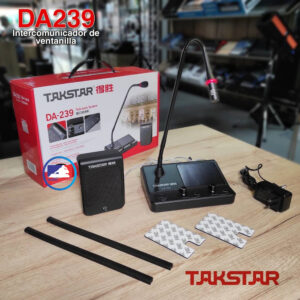 DA-239 Sistema Intercomunicador de Ventanilla Takstar