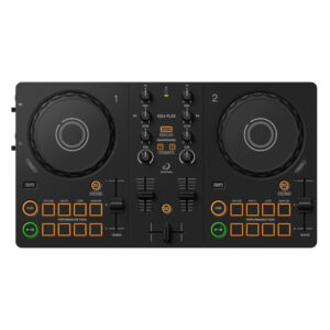 DDJ-FLX2 Controlador DJ 2 Canales Compatible con software rekordbox y Serato DJ AlphaTheta.