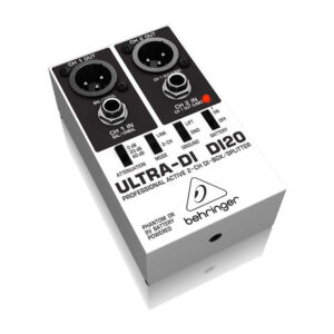 DI20 Caja Directa Activa ULTRA-DI de Alto Rendimiento con Batería 9V Behringer.