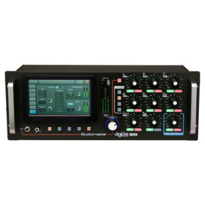 DIGILIVE 16RS Mixer Digital De Rack (12 Mic/ 2 Estéreo) + 4 Digitales (estéreo USB playback/ spdif). 8 Salidas Inteligentes. Pantalla de 7". Guardado de Escenas. Tablet / iPad control StudioMaster.