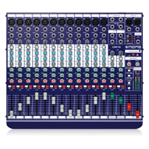 DM16 Mixer Análogo 12 Mic + 2 Estereo MIDAS.
