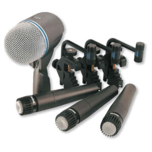 DMK57-52 Kit de 4 Micrófonos para Batería (Beta52A X 1; SM57 X3) Shure.