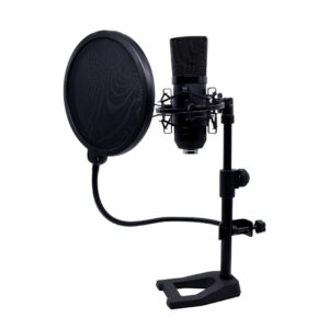 EM-700 Micrófono Condensador USB con Cable, Base, Filtro y Soporte Prodj.