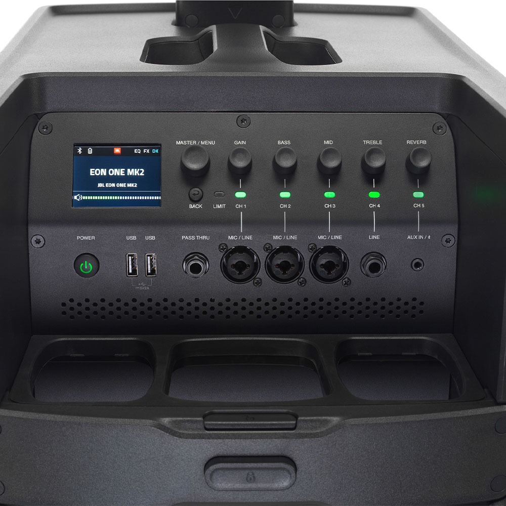 EON ONE MK2 Sistema Portable PA 5CH 1X10 8X2 400W RMS 119-123dB DSP JBL. - Imagen 5