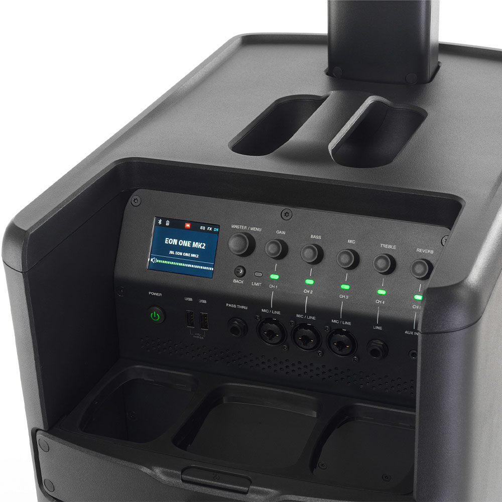 EON ONE MK2 Sistema Portable PA 5CH 1X10 8X2 400W RMS 119-123dB DSP JBL. - Imagen 2