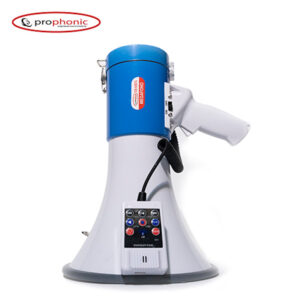 ER-56U Megáfono 8" 40W Recargable con Grabación 120 Seg Prophonic.