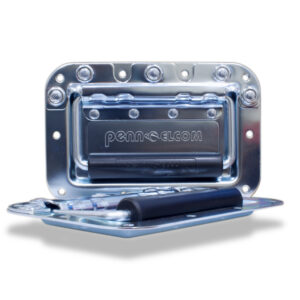 H7154Z Manija Mediana de Incrustar Zincada Mango Grueso 16X11cms PENN ELCOM