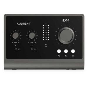 ID14 MKII Interfaz de Audio de 10 Entradas y 14 Salidas - 24 bits / 96 kHz - Audient.