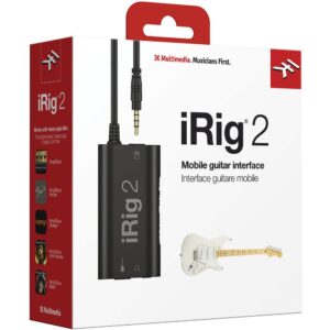 iRig 2  Interfaz para enviar al Celular Guitarra o Bajo Ik Multimendia.