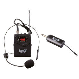 M80-H Micrófono Inalámbrico de Diadema UHF (Banda Variable) ProDj.