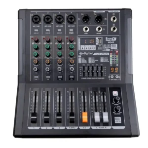 MD4S Mixer Análogo (4 Mic / TRS) USB – Bluetooth ProDj.