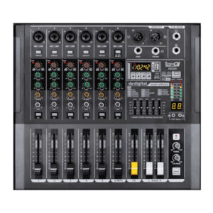 MD6S Mixer Análogo (6 Mic / TRS) USB – Bluetooth ProDj.