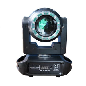 MH92 Cabeza Móvil 1 LED BLANCO (Rueda de 7 Colores + Blanco) 80W Más 12 LED SMD 5050 RGB ProLight.