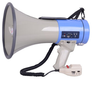 MP-519URB Megáfono 9" 30W USB - SD -Grabación y Batería Recargable American Sound.