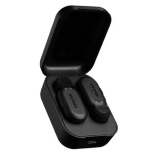 MV-TWO MoveMic Juego de Micrófonos Inalámbrico de Solapa para Creadores de Contenido Shure.