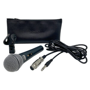 MX58A Micrófono Alámbrico Dinámico Vocal de Mano Maxlin.