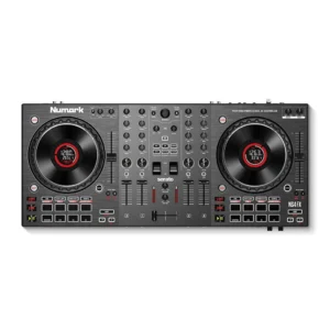 NS4FX Controlador DJ de 4 Canales - 24 Bits - Salida XLR - Serato DJ Lite Numark.