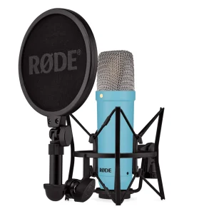 NT1 SIGNATURE BLUE Micrófono de Condensador Cardioide 1" 142dB Color Azul - RODE.