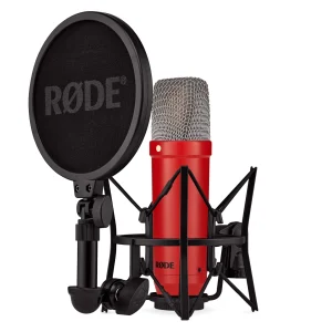 NT1 SIGNATURE RED Micrófono de Condensador Cardioide 1" 142dB Color Rojo - RODE.