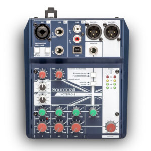Notepad-5 Mixer USB Soundcraft