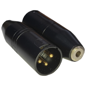 PAD-2532 Converidor Plug XLR a Jack 3.5mm Estereo